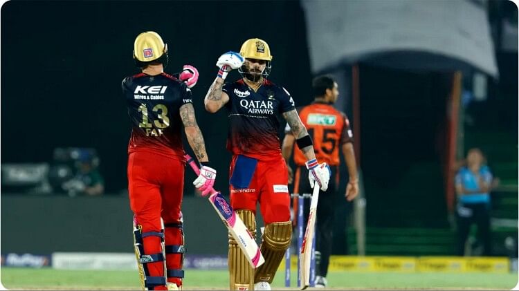 SRH vs RCB Virat Kohli scored sixth century in IPL in Hyderabad equaled Chris Gayle record