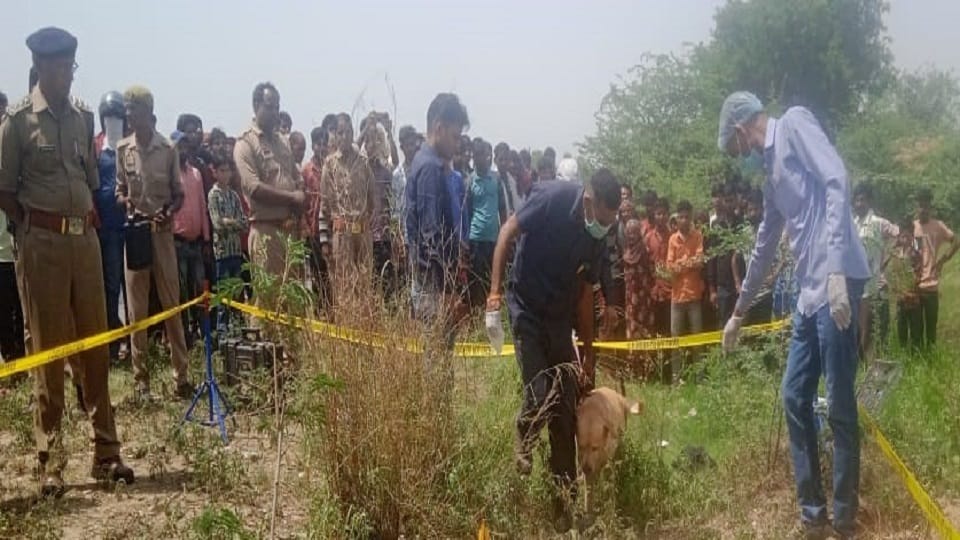 Murder of a young man by hitting his private part in etah