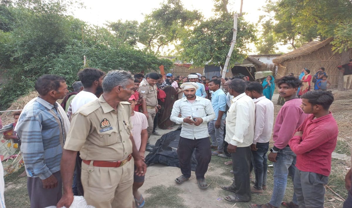 Father and son died due to drowning in Ghaghra river in azamgarh
