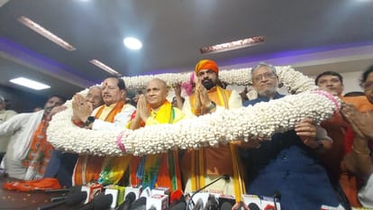 Bihar News: BJP meeting, RCP Singh, Sushil Modi and Samrat Chaudhary attacked Nitish Kumar, JDU