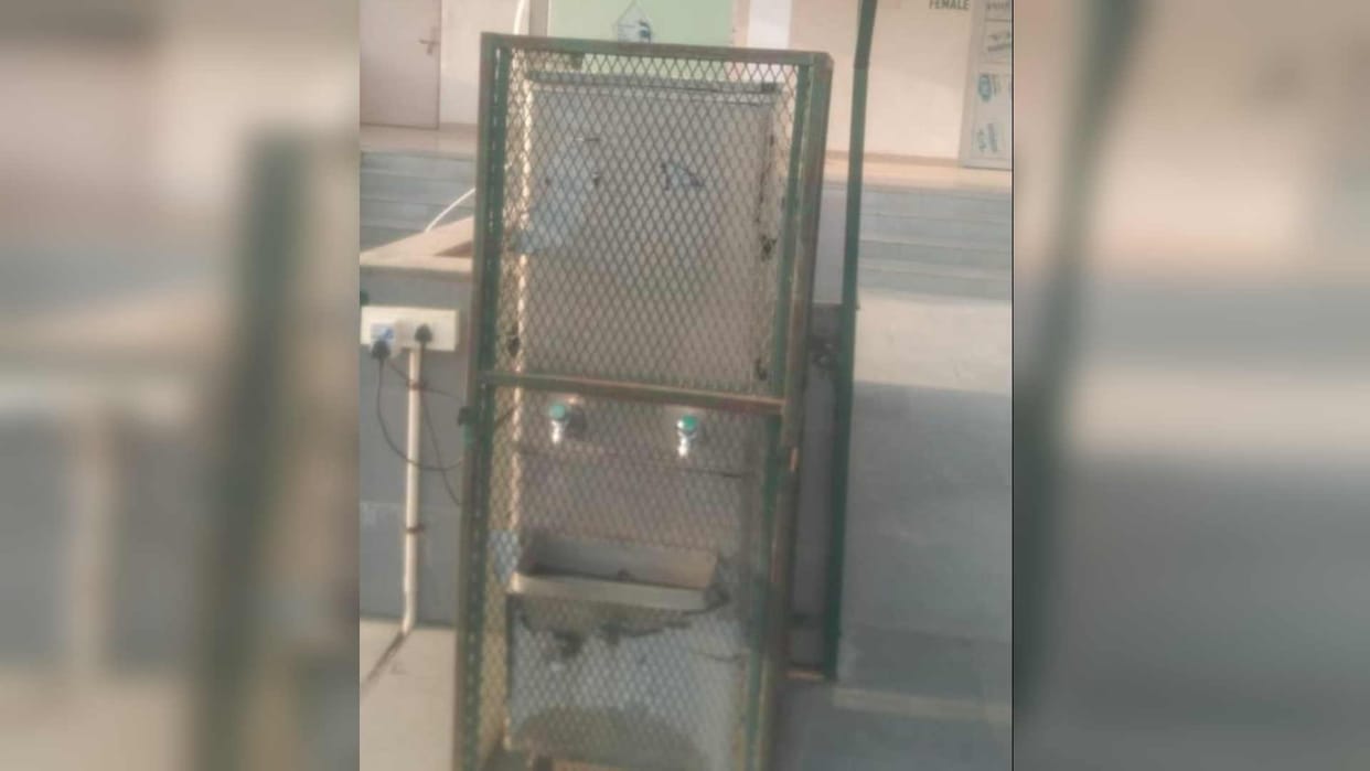 RO of Gorakhpur zoo working start getting pure drinking water
