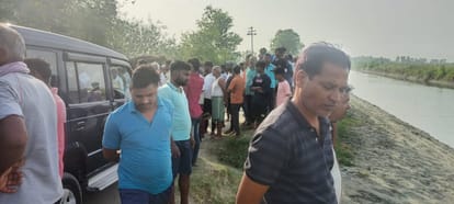 Jaunpur Crime: Dead body thrown into the canal after killing a young man, injury marks on the head, chaos in t