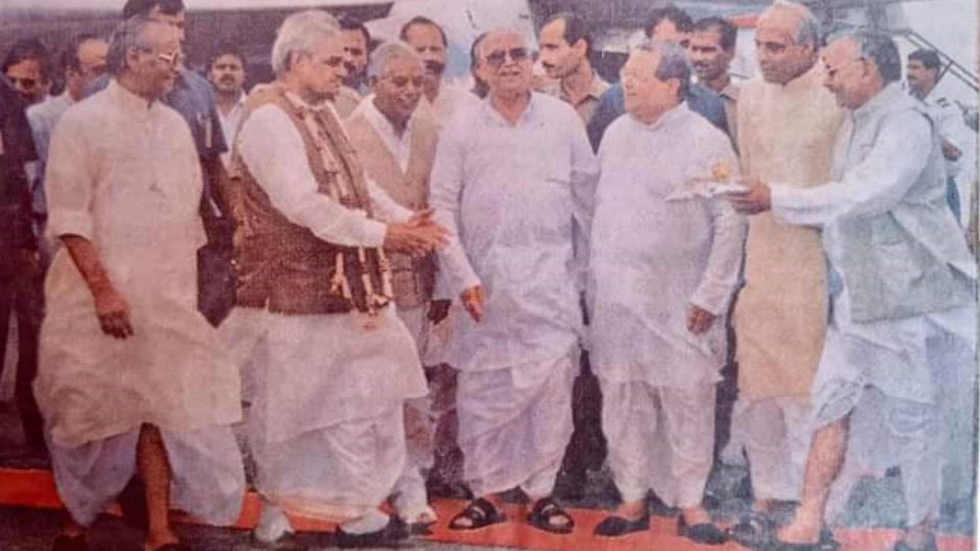 Former minister Pandit Harishankar Tiwari entered politics in year 1974 through MLC elections