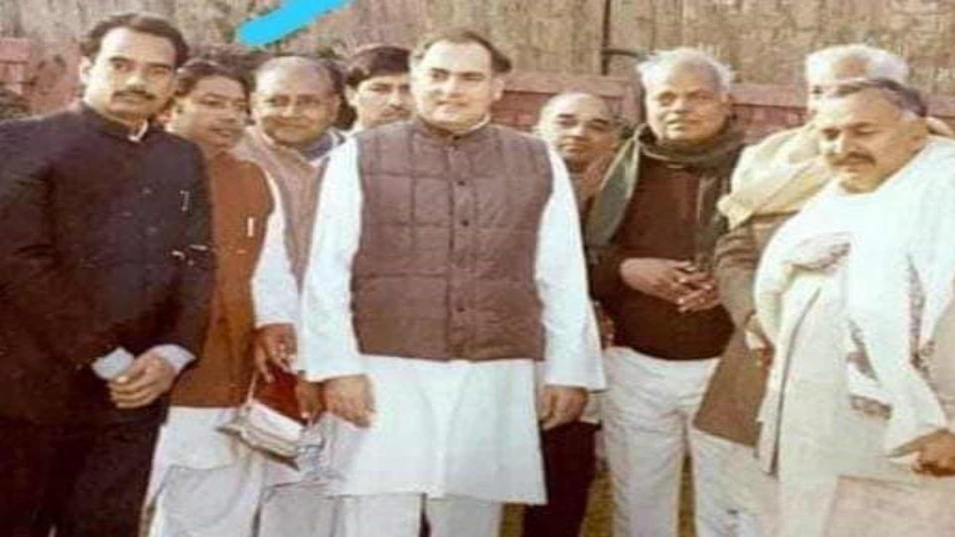 Former minister Pandit Harishankar Tiwari entered politics in year 1974 through MLC elections