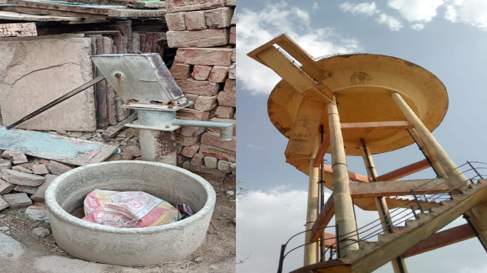 Crores of rupees were spent for drinking water system in Agra but system could not be improved