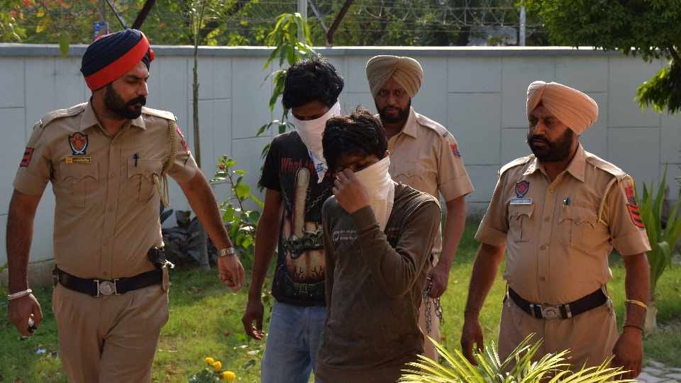 Mohali police arrested two youths for killing cab driver