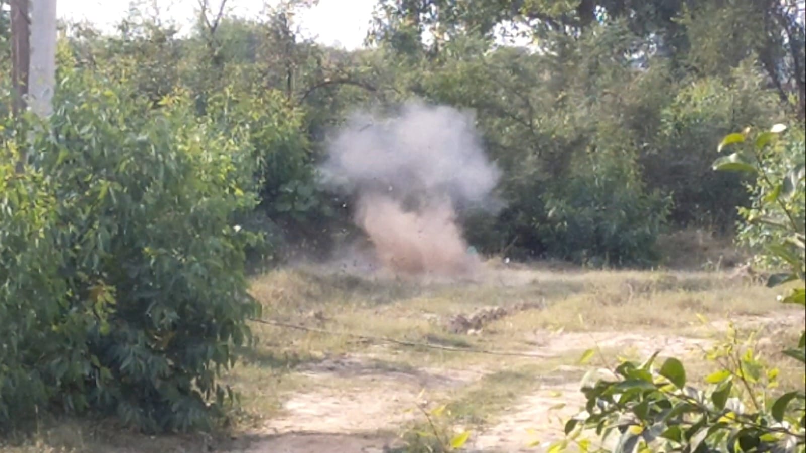 Pakistan made four hand grenades found in Ambala of Haryana