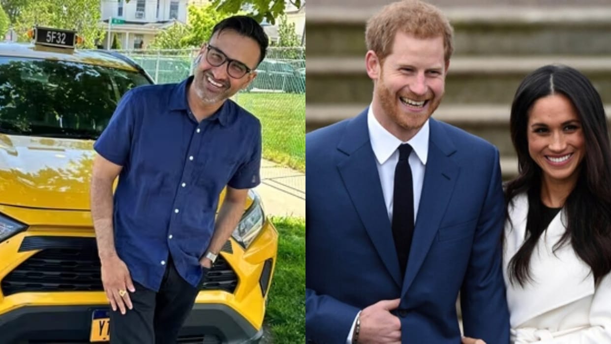 India origin Taxi driver gave Meghan and Harry a ride as they were ‘chased’ speaks out