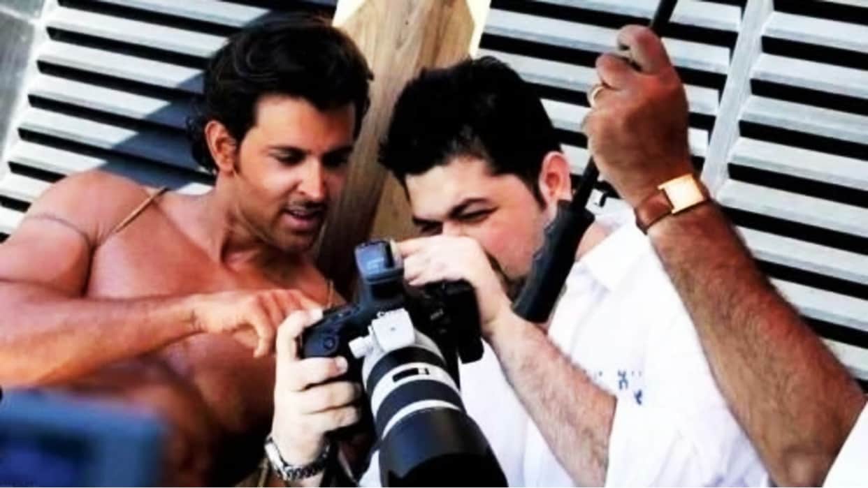 Hrithik Roshan first portfolio was shot on terrace under a tiny shade Dabboo Ratnani recalls actor photoshoot