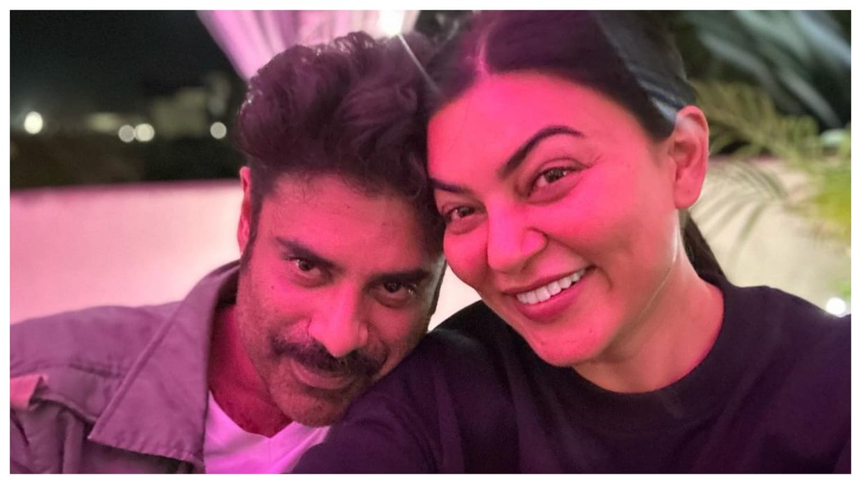 Aarya 3 actor Sikandar Kher shares adorable selfie with Sushmita Sen says Daulat always there to protect you