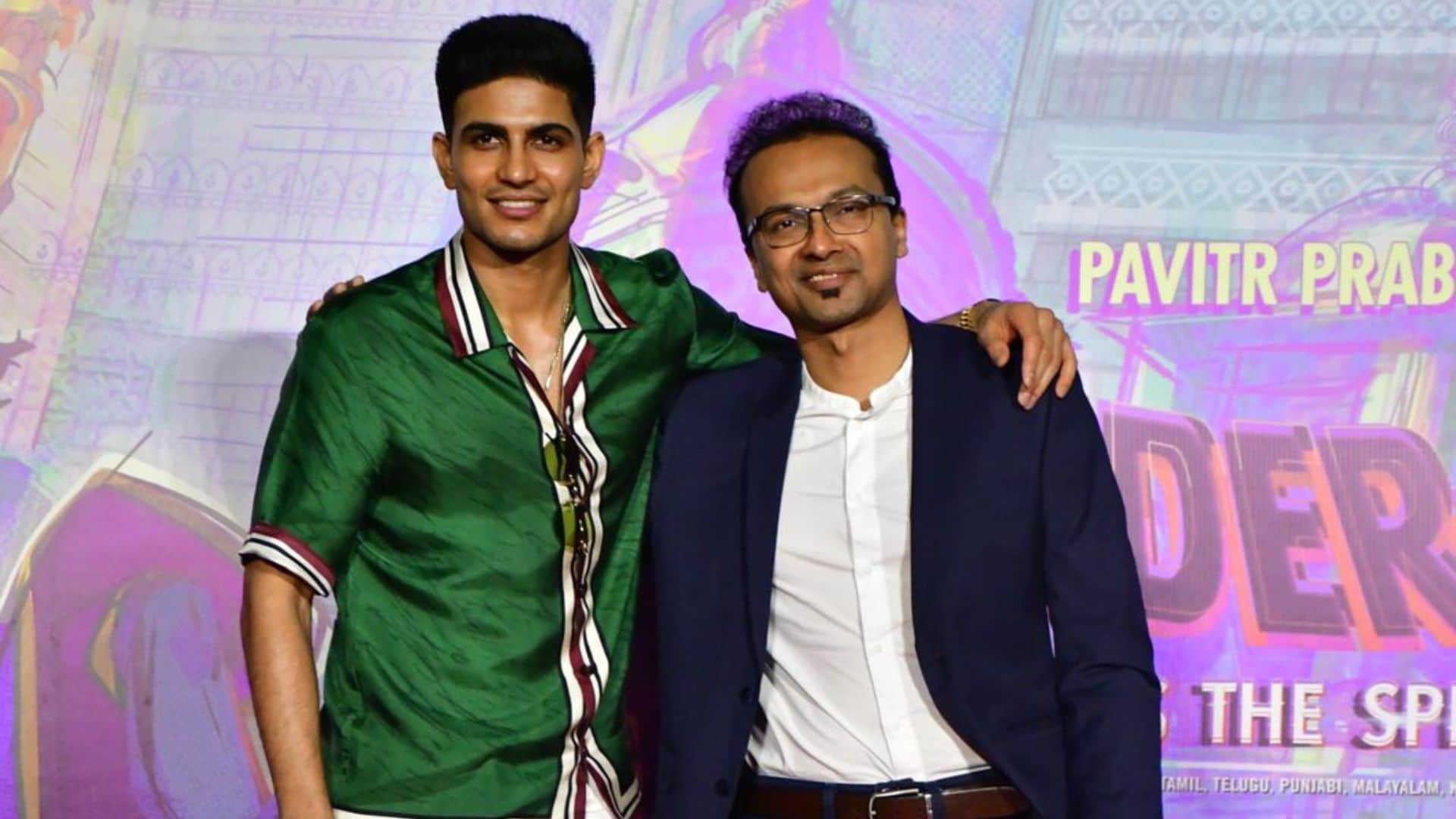 Spider Man Across the Spider Verse shubman gill said in my life dad is my superhero and in cricket virat kohli