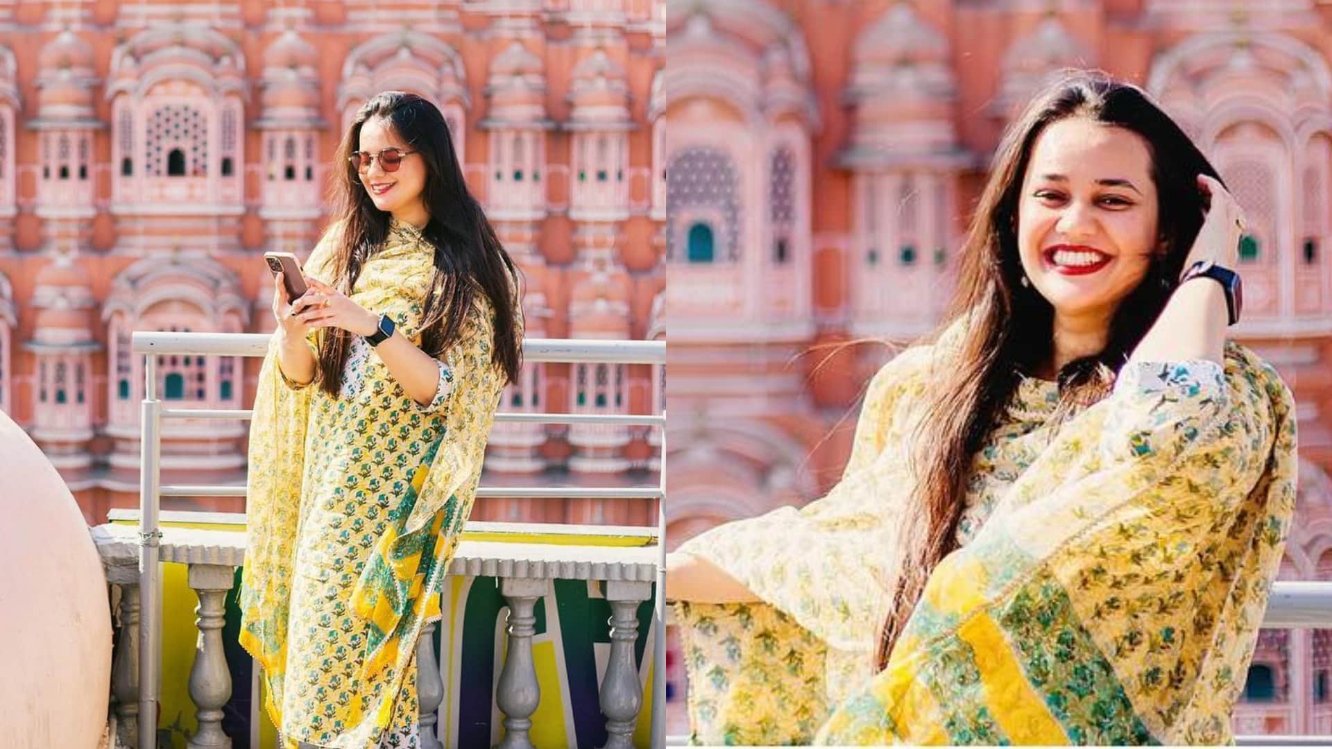 Fashion best looks of jaisalmair DM Tina Dabi wife of IAS Pradeep Gawande photos