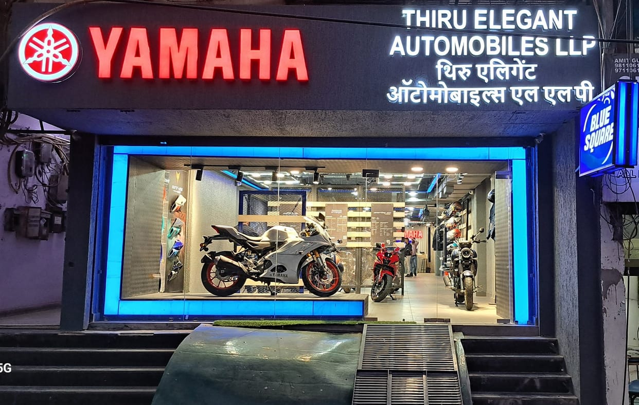Yamaha Opens Two New Blue Square Outlets in Delhi Know Details