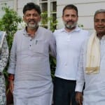 राहुल और प्रियंका से की मुलाकात।