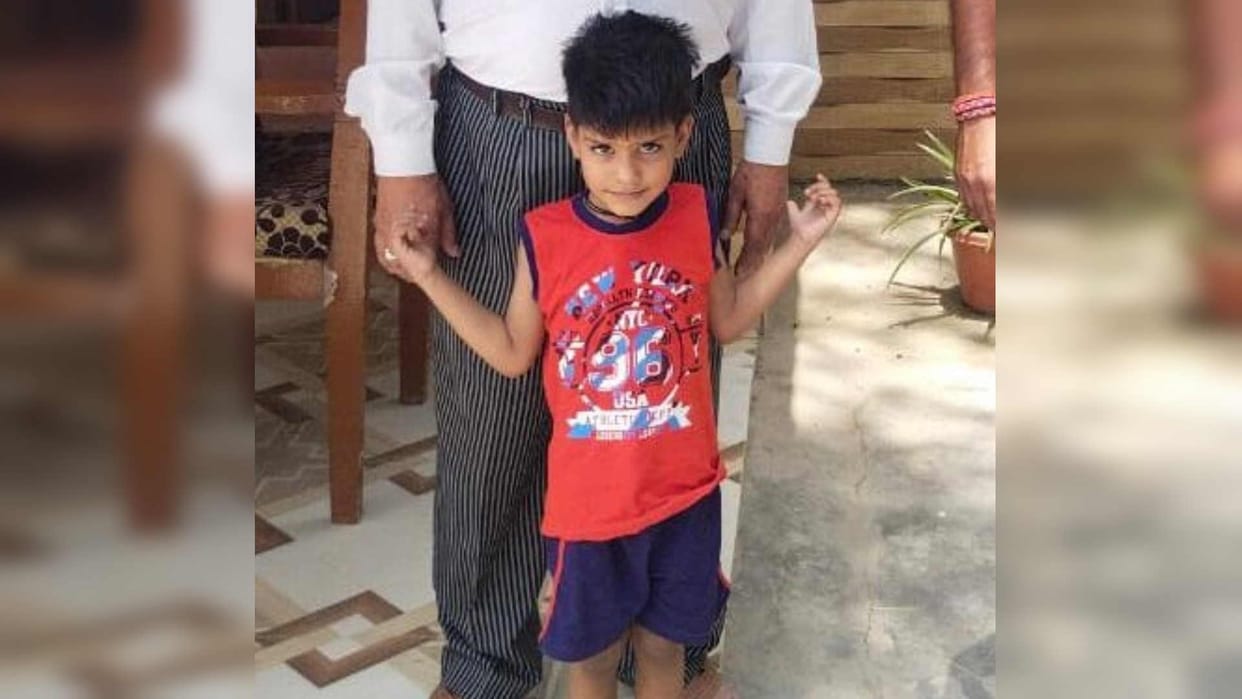 family members threatened innocent with injection he locked himself in cupboard
