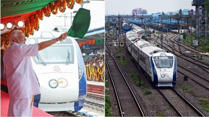 Vande Bharat : दिल्ली की वंदे भारत धार्मिक स्थलों का करा रही वंदन, महाकाल के दर्शन की भी राह की आसान Delhi's Vande Bharat is worshiping religious places