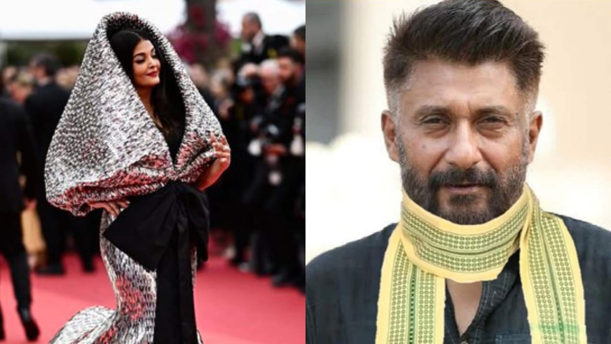 cannes 2023 Vivek Agnihotri slam aishwarya rai for her look filmmaker criticise costume slaves helping actress