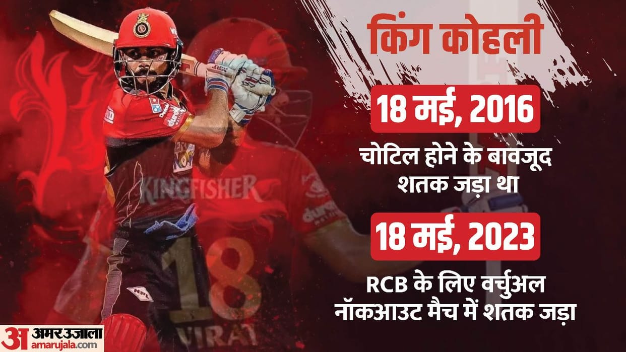 IPL 2023: Virat Kohli On Cosmic Connection with number '18', 6th IPL Century,  Jersey Number; SRH vs RCB