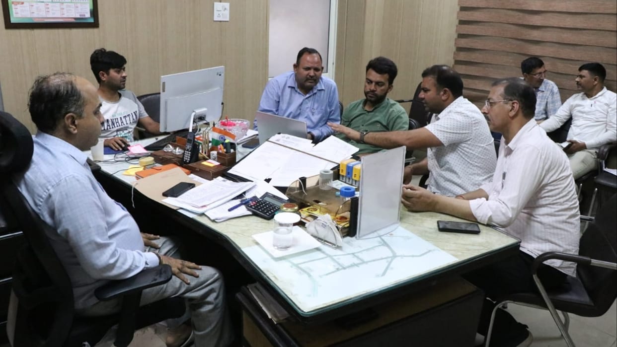 Yamunanagar: CM Flying raid in Municipal Corporation office