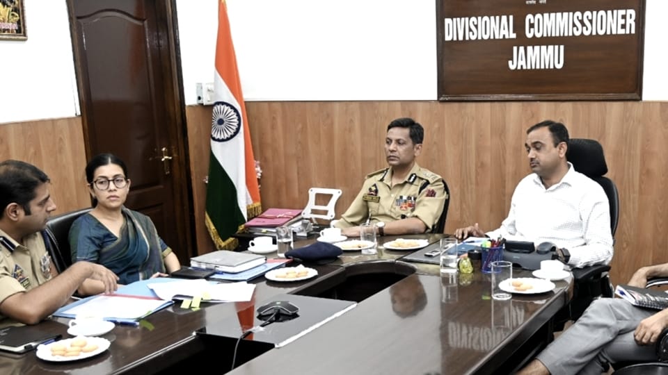 G20 Summit: Three tier security system in Jammu division regarding G20
