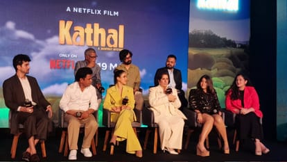 Kathal Movie Review in Hindi by Pankaj Shukla Sanya Malhotra Rajpal Yadav Gurpal Singh Netflix Yashowardhan