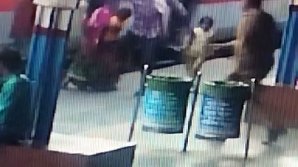 GRP constable saved life of mother and son who fell from a moving train in Bareilly