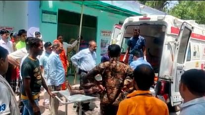 Bhind Road Accident: मेहगांव एरिया में बाइक और कैंटर की टक्कर, हादसे में तीन लोगों की मौत Bhind Road Accident bike and canter collision in Mehgaon area three people died in accident
