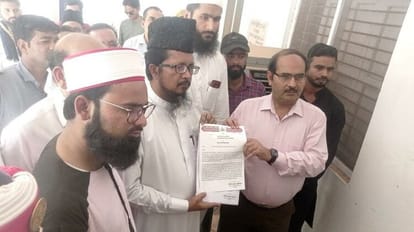 Maulana Shahabuddin gave memorandum against demolition of tombs in Uttarakhand