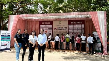 Mega Job Fest in kashi vidyapith varanasi 52 companies interviewed first day