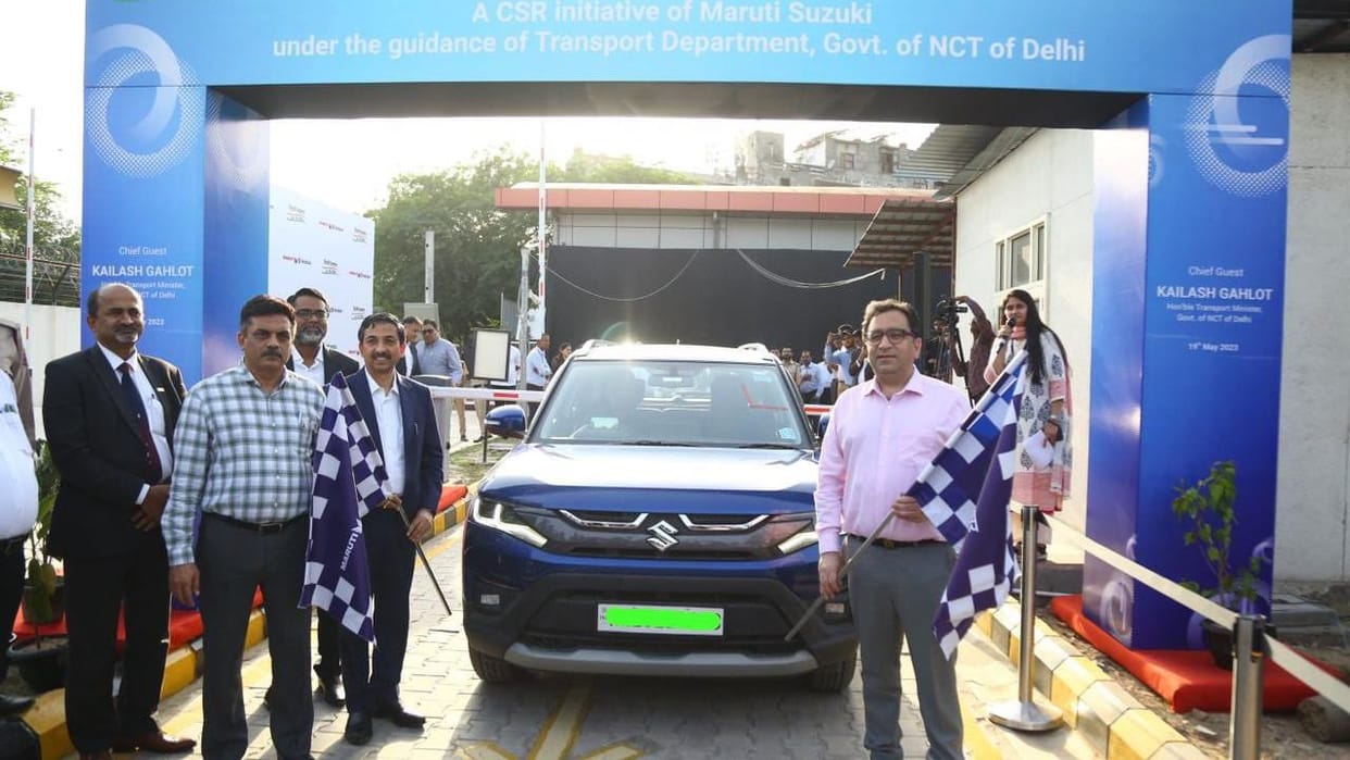 new automatic driving test track open in lado sarai delhi for safer roads, know details