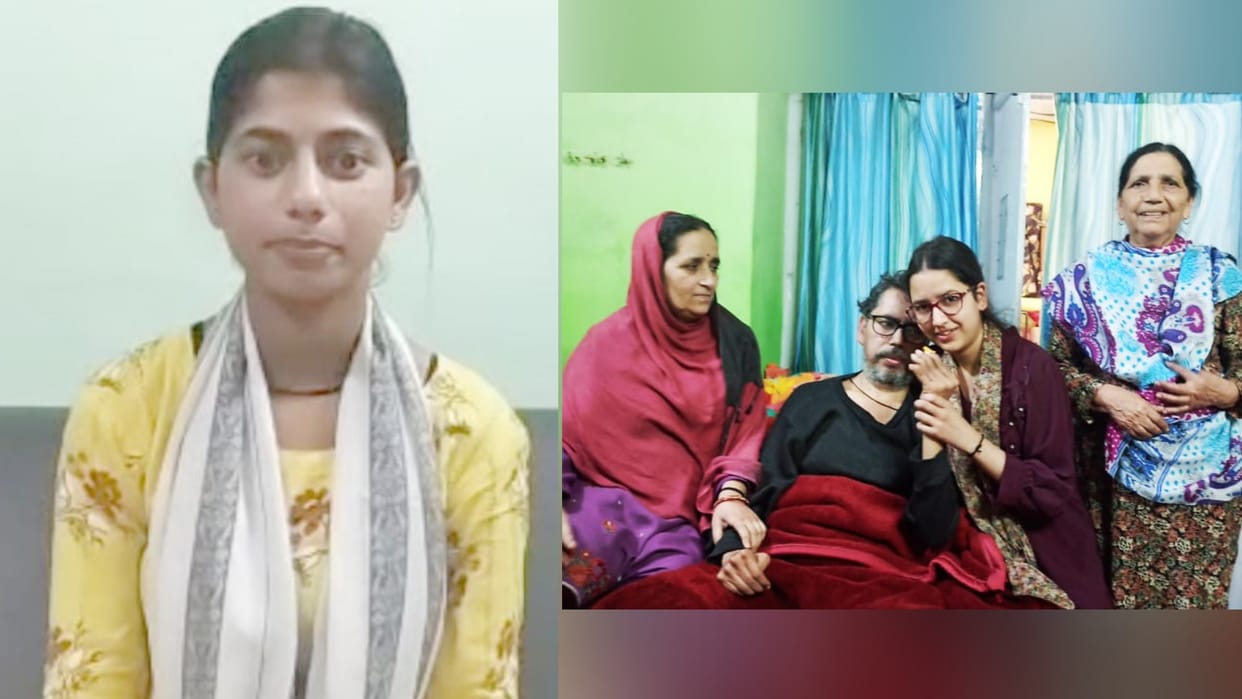 HPBOSE Class 12th Result 2023  tailor daughter Neha get 6th rank in arts stream in himachal