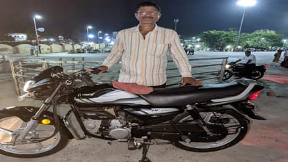 Bike found on 12th day after traveling 6503 kms, matter reached to Railway Minister