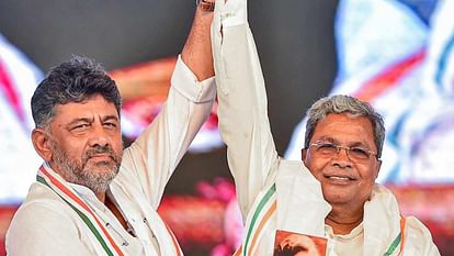 Karnataka Congress Chalo Delhi Jantar Mantar Protest CM Siddaramaiah Dy CM DK Shivakumar Updates