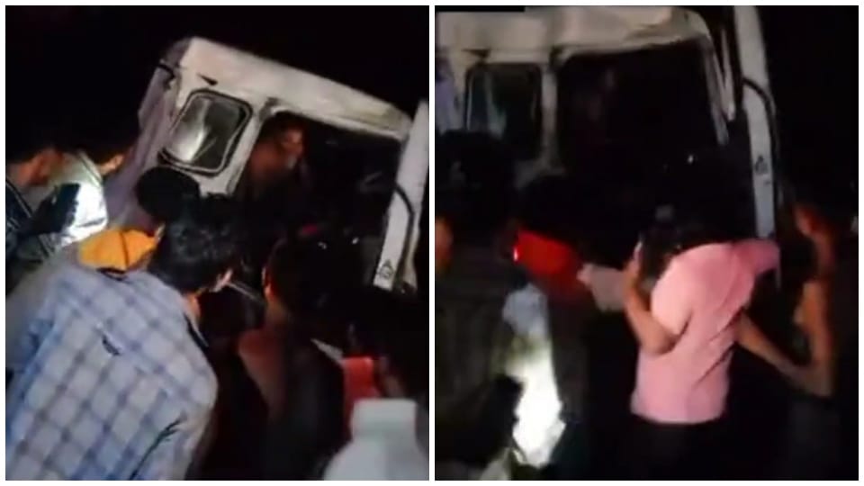 Trailer crushed Khalasi who was repairing diesel pipe of tanker in Pali died on the spot