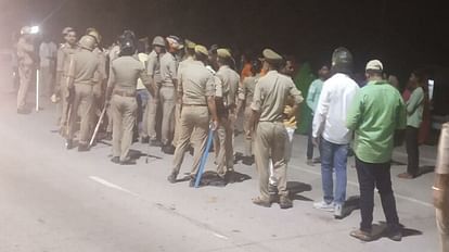 Youth crushed to death by DJ vehicle on Ring Road Phase 1 in varanasi angry villagers create ruckus