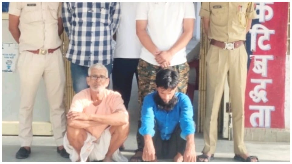 80 years old man and youth arrested in Jhalawar for pretending to increase notes by doing black magic