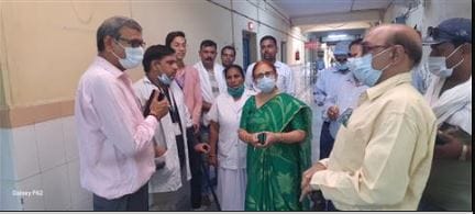 Outside medicines being prescribed in Lal Bahadur Shastri Hospital  Additional director found system collapsed