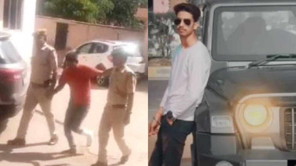 Bharatpur Videos of accused were shared on social media and wrote Don or Pushpa will bow before police will br