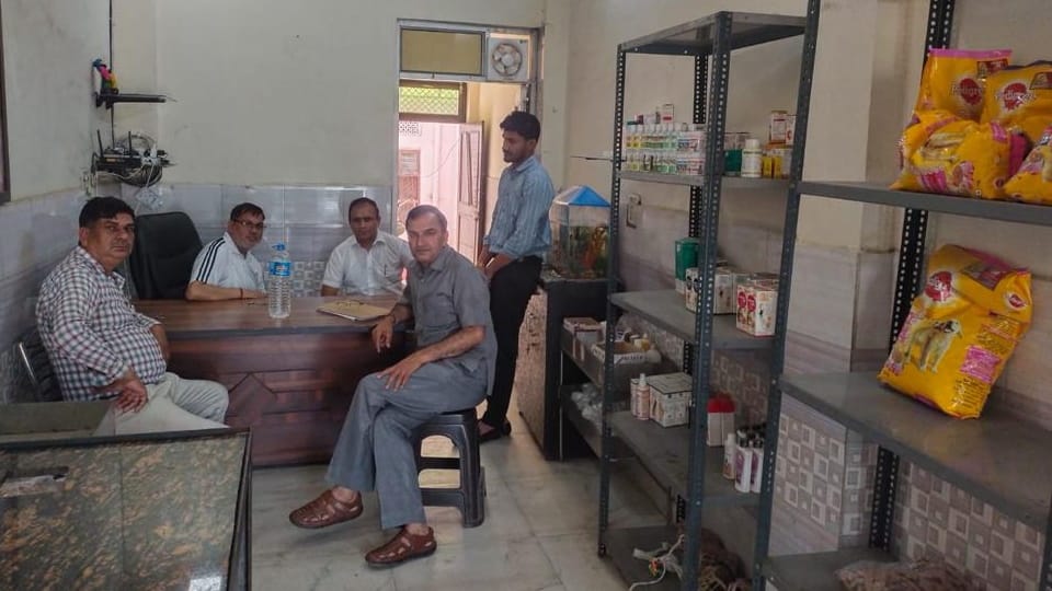 Cm Flying Squad raid on illegal veterinary pet clinic in sonipat, two arrested