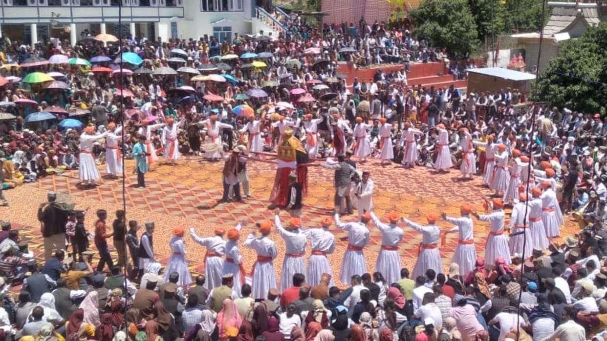 devta domeshwar snnata three day festival started in theog shimla