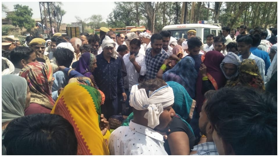 PWD minister Bhajanlal Jatav guard died in road accident in Bharatpur RAC jawan
