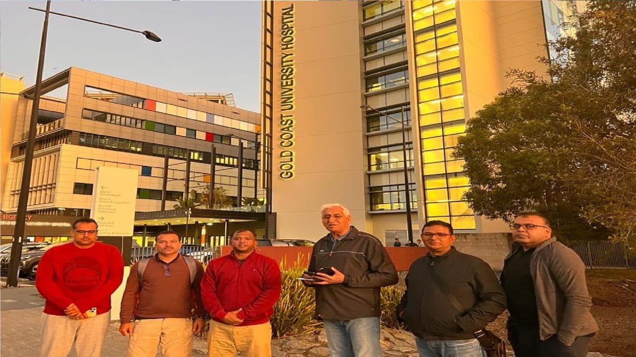 Chhattisgarh health department team visited Australia Gold Coast University