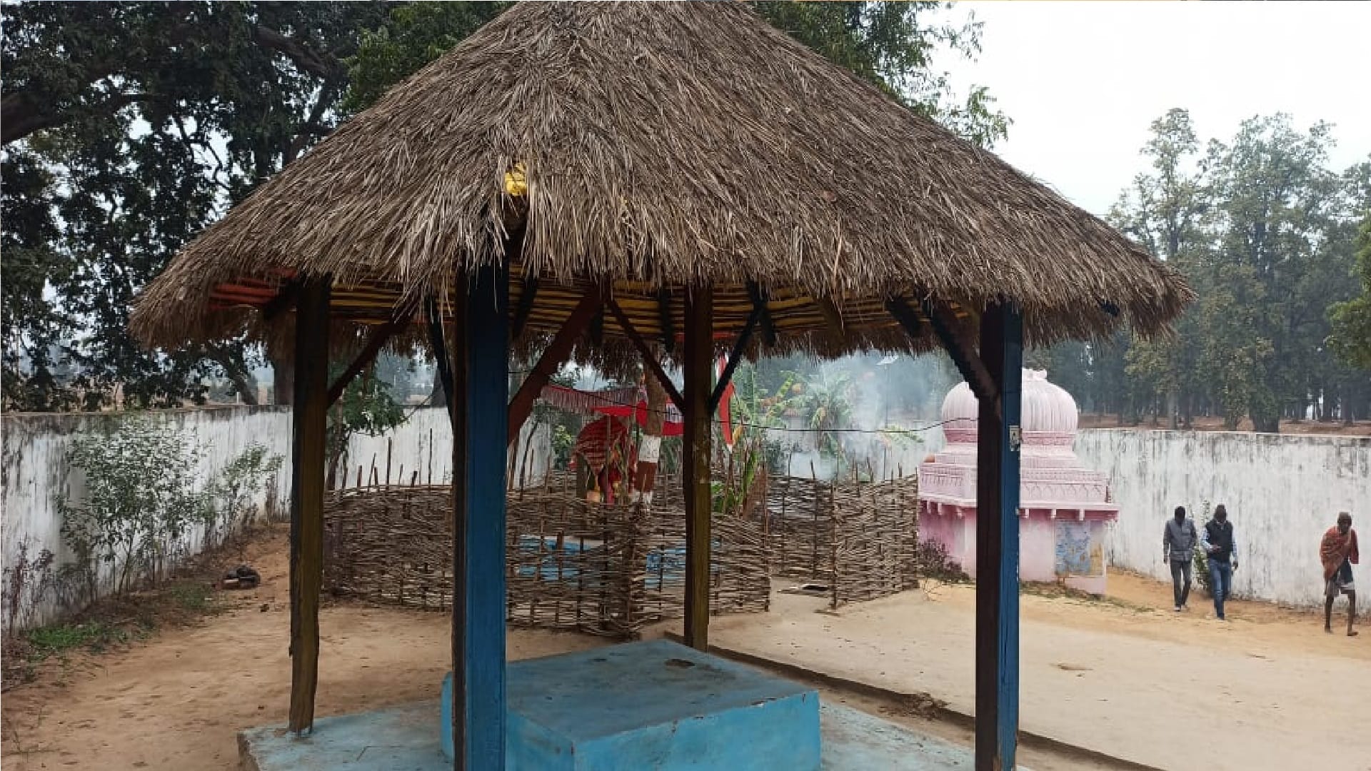 Mata Sita wash her feet in Mawai river, made kitchen, related to Ramayana in Chhattisgarh
