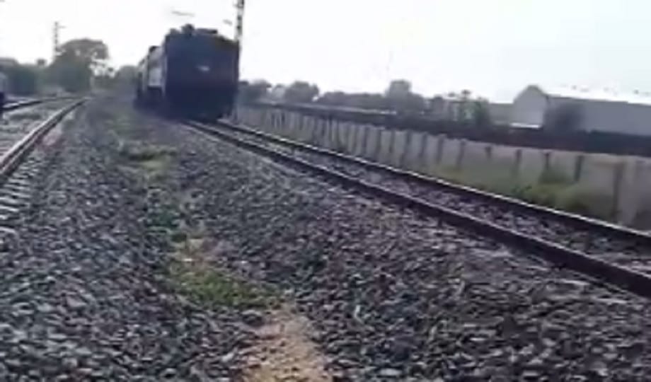 Gangman death after being cut off from the train, another train ran over the dead body