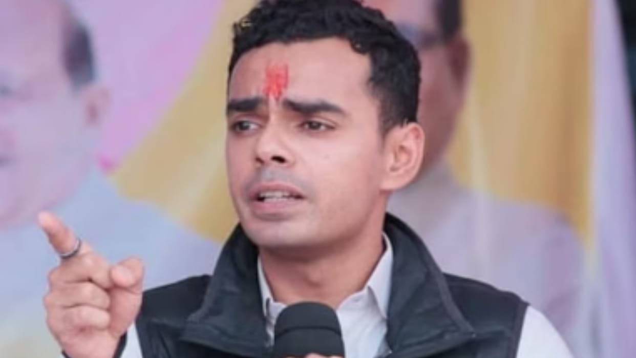 Kartikeya Singh Chauhan: When Congress surrounded Shiva, son Kartikeya replied