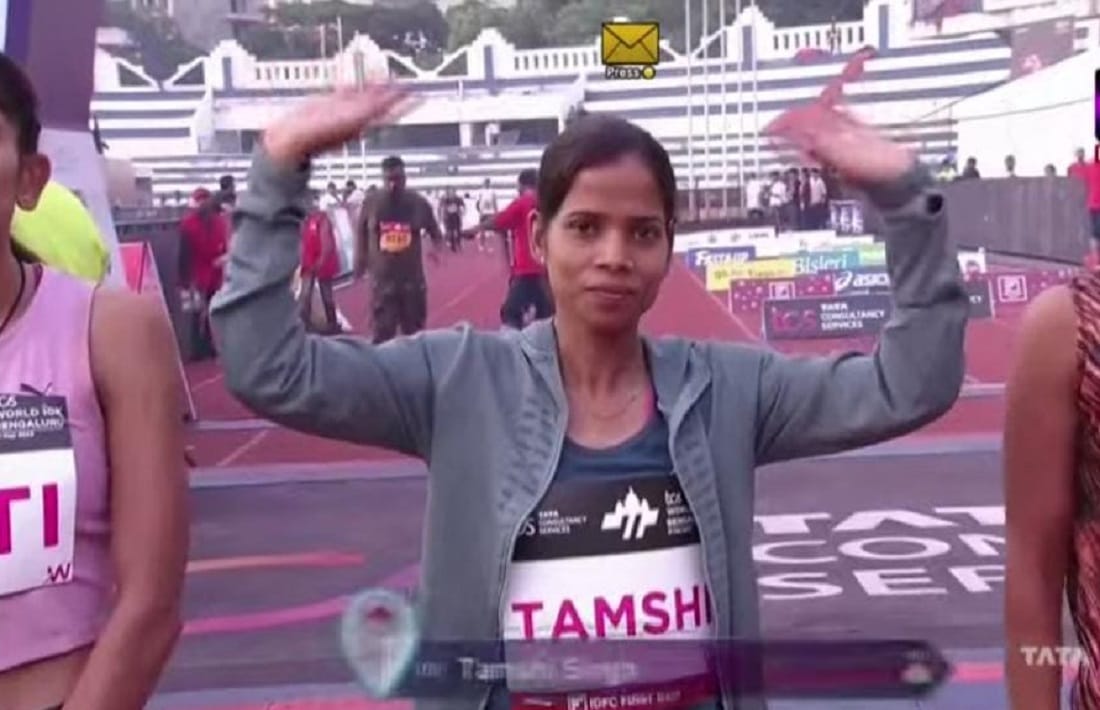 udan pari of varanasi tamsi singh won gold medal in Bangalore