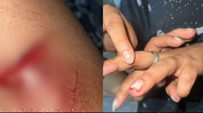 Deputy Secretary of Information Ministry was beaten up along with his wife and two daughters in Ghaziabad