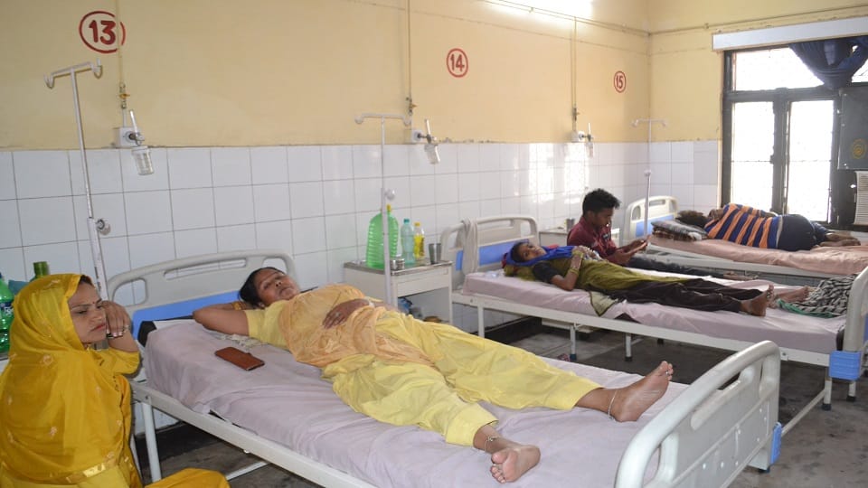 Diarrhea patients increasing due to heat