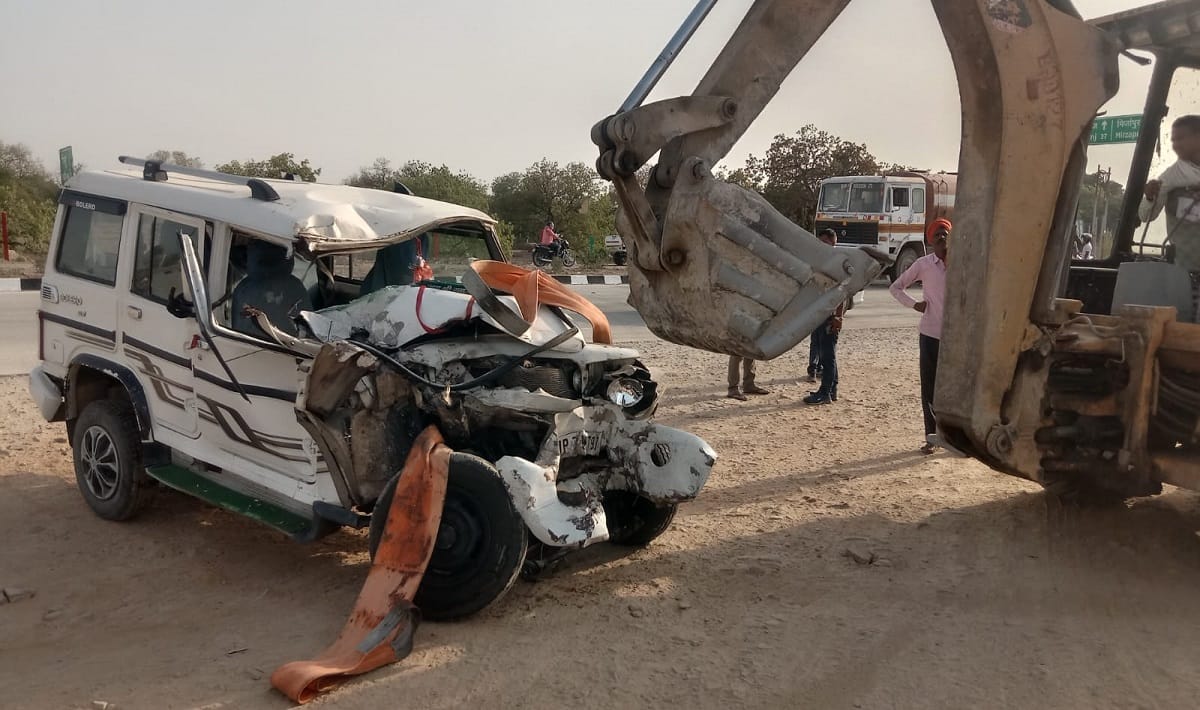 injured son also died After death of mother in road accident in mirzapur