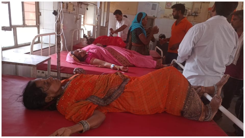 Dumper collides with tempo in Dholpur one woman killed and 4 injured